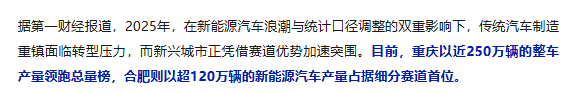 重庆或成中国汽车第一城